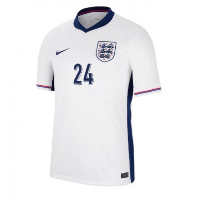 England Cole Palmer #24 Hjemmebanetrøje EM 2024 Kortærmet England Cole Palmer #24 Hjemmebanetrøje EM 2024 Kortærmet